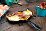 U.S.A. Shaped Cast Iron Skillet